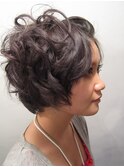 ダークシルバー　ショートスタイル