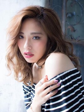 シー バイ ロンド 新宿(Sea by Lond) 【藤原三知代】セミウェットウェーブグラマラスヘア