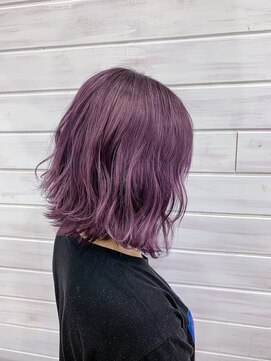 アッシュ 二子玉川店(Ash) 外はね・ラベンダーピンク