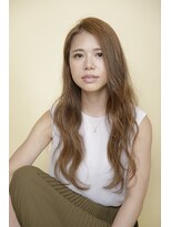 アフロディーテ ギンザ 秋葉原店(APHRODITE GINZA)&nbsp;グレージュカラー/シルキーベージュ/斜めバング/秋葉原