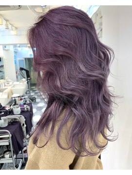 ラピス 千葉(Lapis) モーヴアッシュパープルスタイル☆