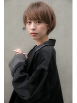 レア 中野(Le'a)&nbsp;【Le'a　小暮】濡れ髪×耳掛けshort　オリーブ