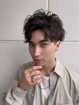 ロンド ロビン 栄(Lond robin)&nbsp;【Lond robin】高瀬慎也 かき上げヘア/ニュアンスマッシュ