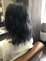 ヘアーアンドスパ トリコ(Hair&Spa torico)&nbsp;ネイビーブルーカラー