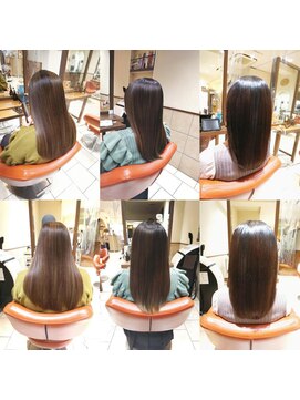 ネオリーブチノ 登戸店(Neolive cino) 酸性ストレート(酸性縮毛矯正) ロング