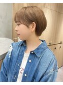 蒲生優 【シースルーバング、耳かけマッシュ】