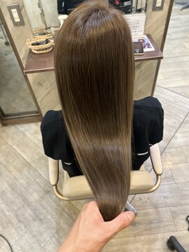 アンジェリカラボ 梅田店(ANGELICA LABO) 艶々ロングヘアー髪質改善トリートメント【川又】