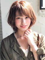 リヤン 表参道(lyann)&nbsp;ネビージュケアカラーくびれヘア大人可愛いこなれミディ美髪