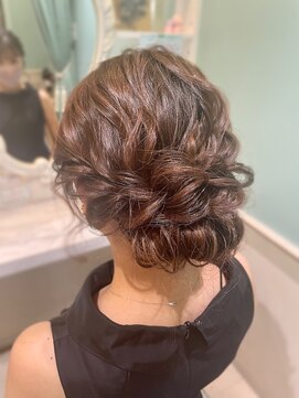 セットサロン マオ(MAO) もこもこルーズシニヨン