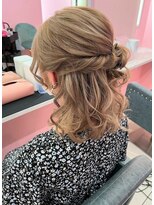 シーズン 大阪(SEASON) 【ヘアセット】ハーフアップ/結婚式/梅田