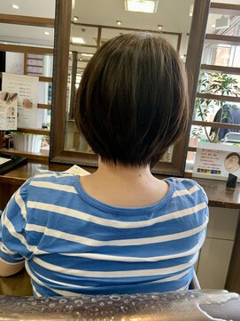 ヘアークリアー 獨協大学前店 丸みボブ