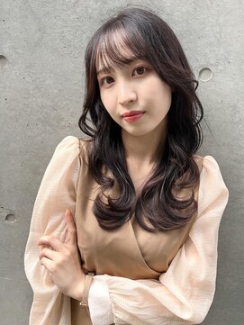 レスピア 銀座中央通り店(Respia) 大人可愛い暗髪セミロング【銀座/有楽町】30代40代50代