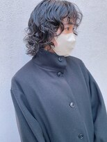 フェンヘアーアイス 中目黒(Fen.hair ici)&nbsp;20代30代くせ毛風パーマ黒髪パーマニュアンスボブパーマ透明感