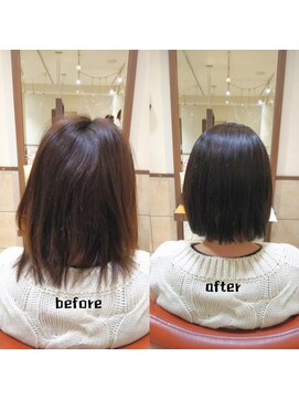 ネオリーブチノ 登戸店(Neolive cino) 美髪縮毛矯正 & 超音波ハホニコトリートメント