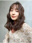ニュアンスパーマロング/20代30代40代/小顔/似合わせ