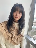 ミニヨン バイ ハピネス 高の原店(mignon by Happiness)&nbsp;ワンカールレイヤー　　顔まわりレイヤー