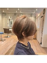 アットティー 金沢文庫(at tee...) 【丸みショート×ハンサムショート】