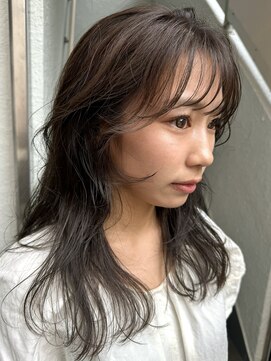 ローレンジウ(LOREN JU) 透明感髪質改善ベージュダブルカラーミルクティーグレージュ