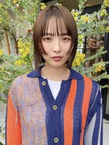 フルール(hair place Fleur)&nbsp;顔まわりレイヤー×ボブ