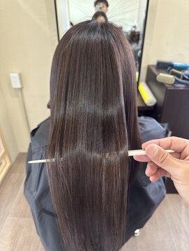 ライフ 住道店(Lyfe) 髪質改善トリートメント_ダークアッシュレイヤーカット_231