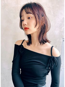 リベルテ(LIBERTE) Liberte 銀座 大人かわいいリバースボブ×透明感ベージュ