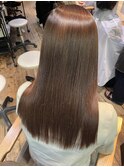 髪質改善ストレート