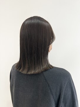 シーバイラヴィズム けやき通り2号店(Sea by LUVISM) 切りっぱなし × 髪質再整カラー＊