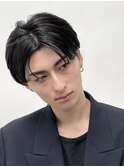【メンズヘア】爽やかセンターパート（シャドウパーマ）