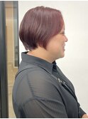 【soso 伊勢田】ショート×ボルドー【横浜/ブリーチ】