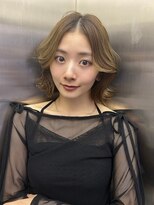 レーヴバイロンド 仙台(Reve by Lond)&nbsp;韓国風レイヤーボブ髪質改善縮毛矯正ワンレンネビージュ小顔仙台
