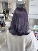 ブリーチ一回ラベンダーカラー☆