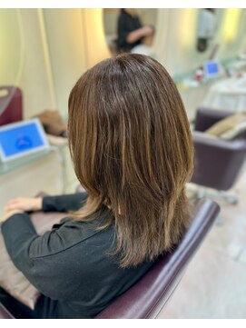 松本平太郎美容室 土浦パートワン(PART1) 土浦×ミディアムレイヤー×30代40代50代