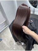 髪質改善 まろやかブラウン ケラチントリートメント