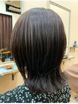 トウカ 船橋駅前店(TOUKA)&nbsp;ミディアムレイヤーカット/髪質改善トリートメント[船橋/船橋駅]