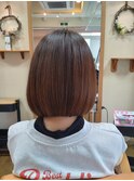 切りっぱなしボブ