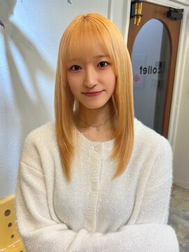 コレット 大宮(collet) オレンジカラー collet矢島