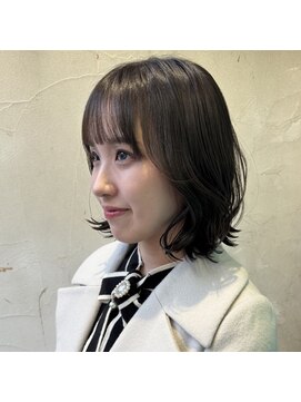 アッシュ 中目黒店(Ash) ボブ×ゆるめパーマ