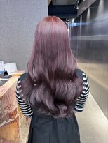 ペレ 栄店(PELE) ホワイトグレージュ/デジタルパーマ/チェリーブラウン/栄