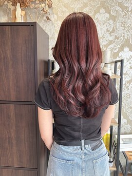 ガレリアエレガンテ 西尾店(GALLARIAElegante) 【ブリーチなしでつくる！！？】ラズベリーピンク