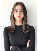 ライズ ネックス ザ サロン 渋谷(LIZE nex the salon)&nbsp;【ロングヘア　韓国ヘア　前髪なし#23】#渋谷駅#韓国#髪質改善