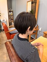 スアバイキキ(SuA by kiki.)&nbsp;アプリコットオレンジ/ハイライトカラー/奥ゆきショート[千葉]