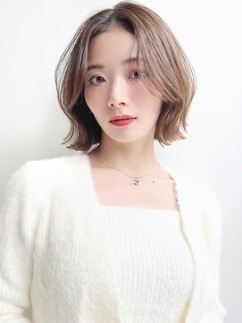 セイドット リー(Say. Ree) Say.ボブミルクティーベージュシルキーベージュことりベージュ