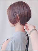 【morio 原宿】似合わせショートボブ　透明感カラー