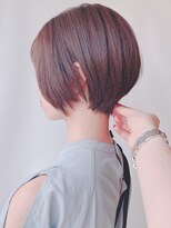 【morio 原宿】似合わせショートボブ　透明感カラー