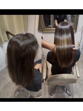 ボクノ 4号店(bokuno) ハイライト入りのツヤサラミディ