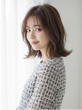 オレンジ梅田店(ORANGE) レイヤーカット/外ハネ/ミディアム