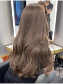 プレミアムブリーチなしダブルカラー×くすみベージュ