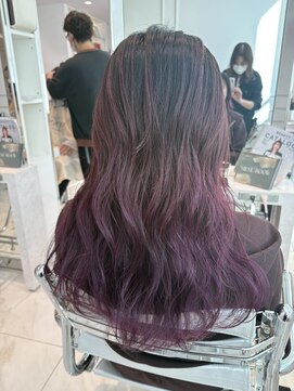 ヘアーアンドメイク ニューヨークニューヨーク 姫路店(Hair&Make NYNY) バイオレットグラデーション