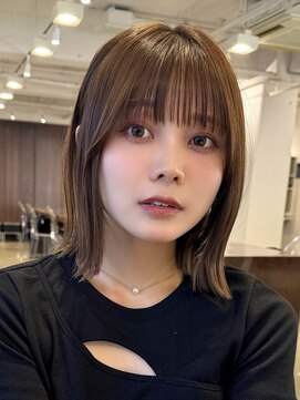 アビー(ABBEY3) 切りっぱなしボブレイヤーボブ大人ボブパツっとボブラインボブ