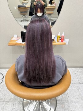 シカ 神戸三宮元町店(Cica) 髪質改善 ストレート 神戸三宮元町 ハイライト 縮毛矯正 美髪